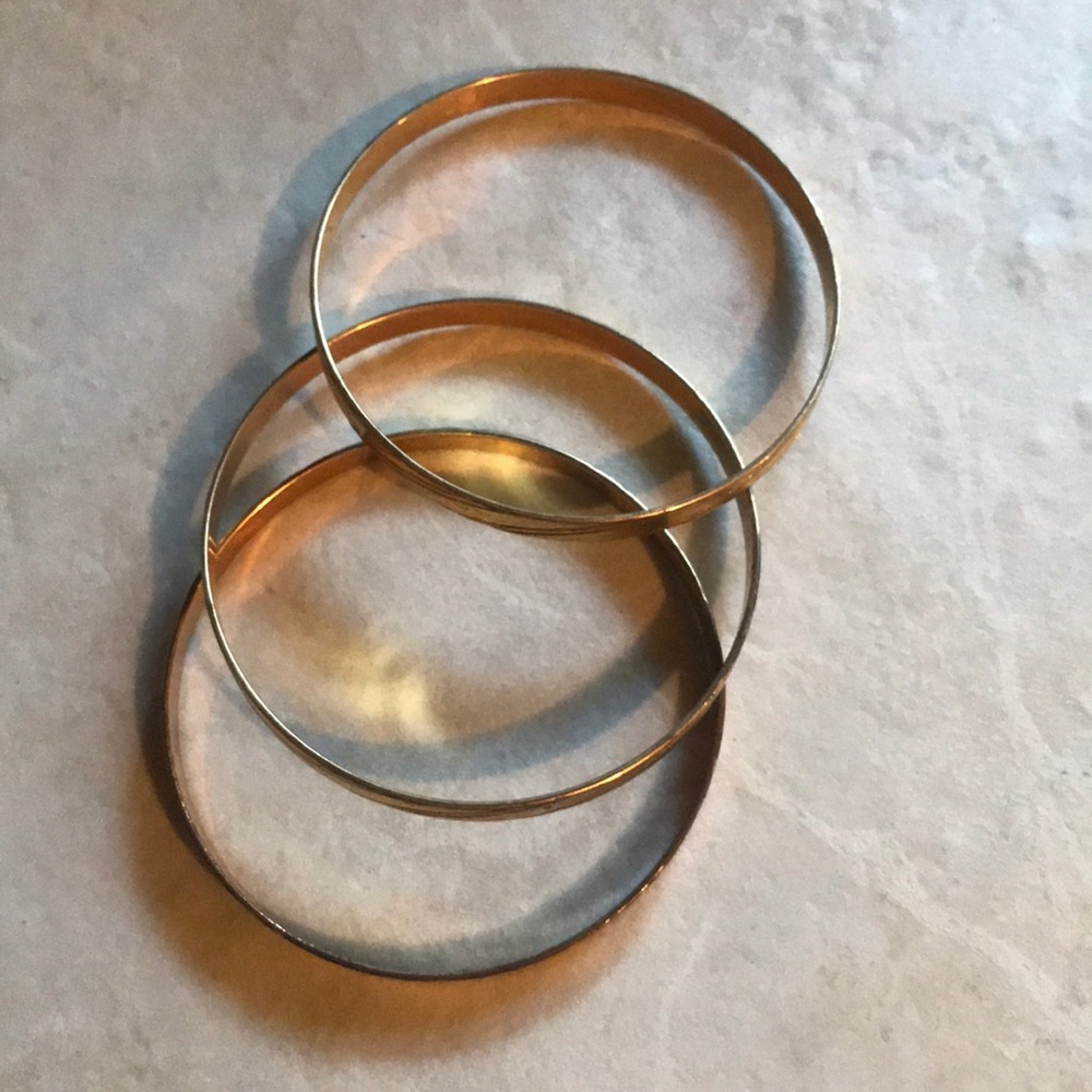 Gold Bangles - image 2